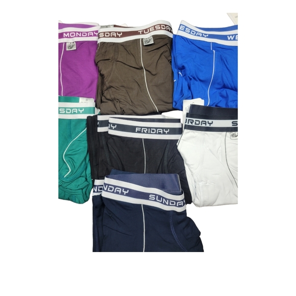 TANBOOCEL running tight set of 7 with days of the week size Small - Picture 12 of 13